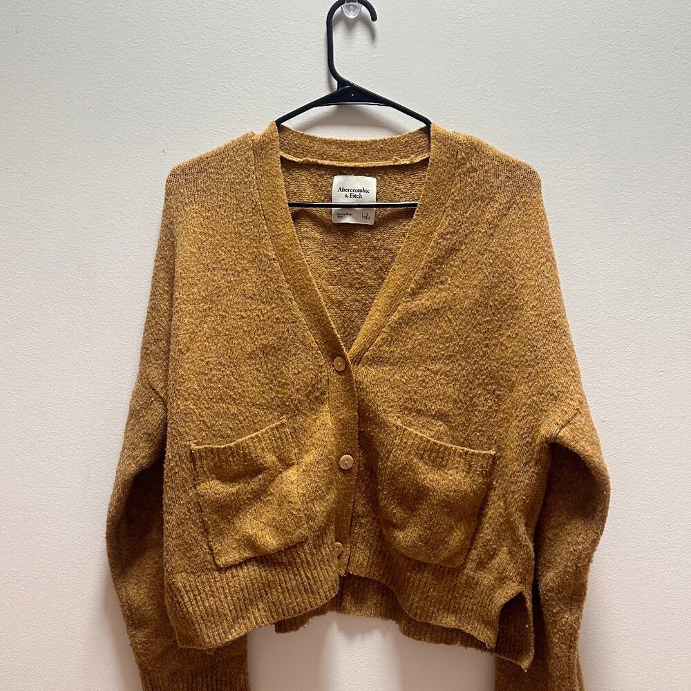 Abercrombie & Fitch Cardigan Caramel Size S